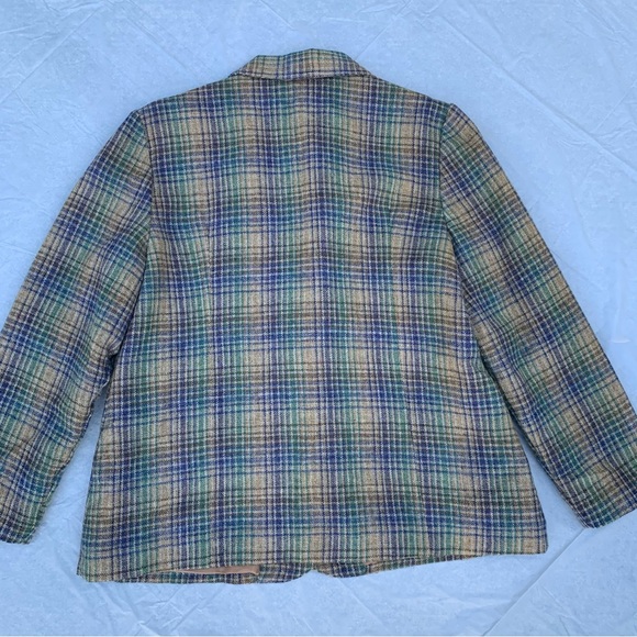 Private Concepts Women’s Plaid Oversized Blazer - Picture 7 of 7